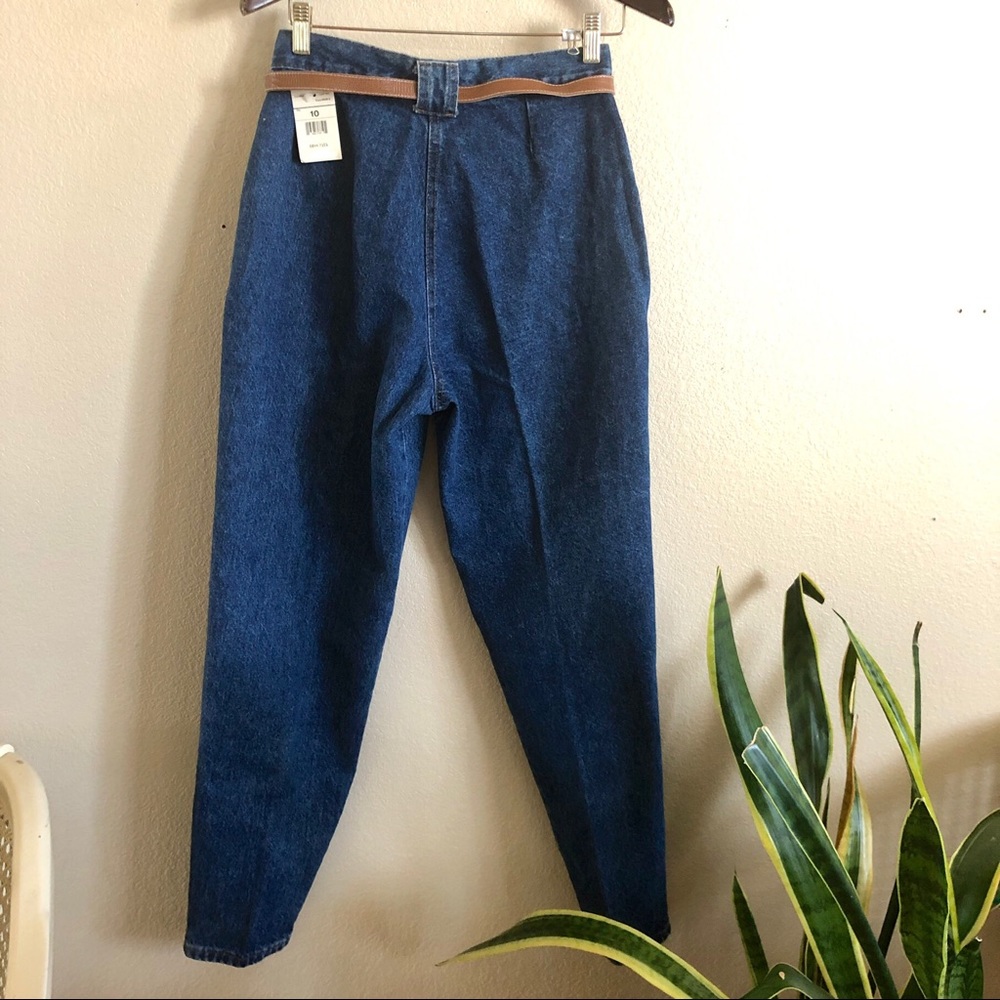 RARE Chic Vintage 70s High Rise Denim Western Jeans - Picture 7 of 7